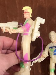 Real Ghostbusters Action Figure ECTO GLOW EGON & Peter KENNER