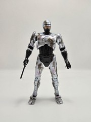 Neca 25th Anniversary Robocop Rare Battle Damage Variant HTF Vaulted 2012 W/Gun