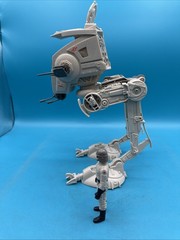 Star Wars Kenner 1982 AT ST 99% complete Vintage and Works With Driver