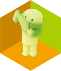 Smiski At Dressing Series – One Individual Mystery Random Figurine