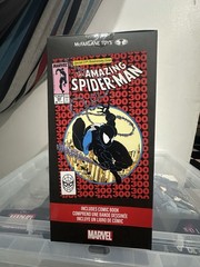 McFarlane Toys Marvel Black Suit Spider-Man 1:6 Chase Issue# 299 New Sealed