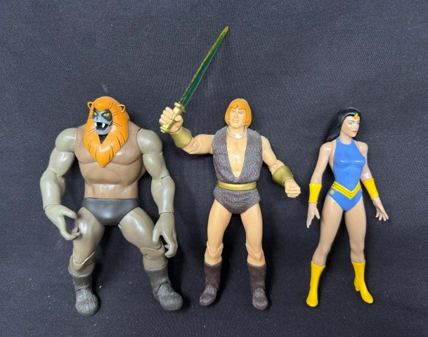 Thundarr the Barbarian, Ookla & Princess Ariel Set of 3 Figures Toynami 2003