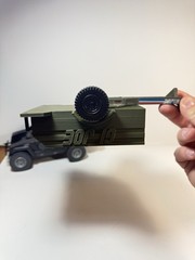 Custom 3d Printed Trailer Modification For G.I. Joe Whirlwind Twin Cannon
