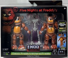 Five Nights At Freddy’s Endo Series Classic & Withered Freddy Jazwares FNAF NEW