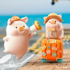 TOP Lulu The Piggy Blind Box Figures – Travel Series Home Desk Decorations Toys