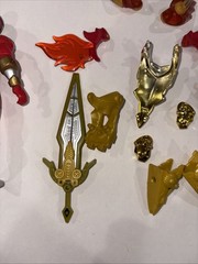 2000 Time Force Power Rangers Red Battle Warrior Battlizer Complete Armor