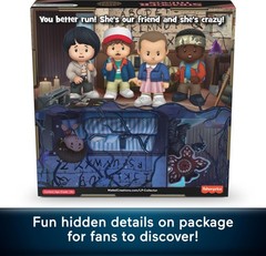 Stranger Things Castle Byers Set: 6 Figures for Adults & Fans in Display Package