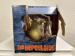Herculiods Tara Gloop & Igoo 2003 Toynami Action Figure Set Damaged Box Complete