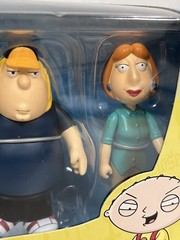 2009 Family Guy The Griffins Minis Box Set Mezco Peter Stewie Brian NRFB Sealed
