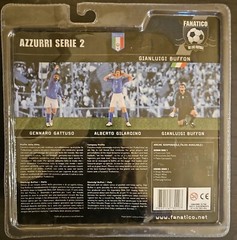 Italy Fanatico Totti, Bufon, Del Piero, Gattuso, Gilardino & Rossi 6 Figures 6” 