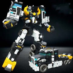 Tobot V Galaxy Detectives BIG TRAIL Transforming Truck Vehicle Robot Figure Gift