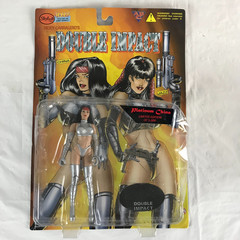 Double Impact China & Jazz Figures Brigid The Protector Toy Biz Xena Callisto