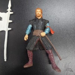 Vintage 1996 Action Figure Dragonheart Brave Knight BOWEN & White Flag