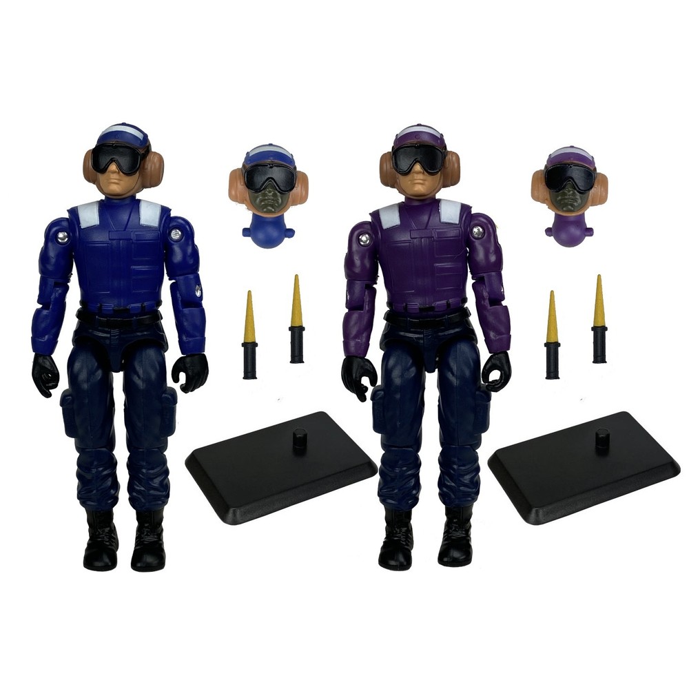 3.75 Inch o-ring Action Figure Navy Flagg Flight Deck Crew 2-pack