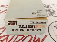 Vintage 1978 PALITOY U.S. ARMY GREEN BERETS ACTION MAN Eagle Eyes Figure in Box