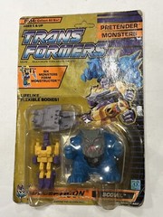 Pretender Monstructor Scowl Mosc Complete Vintage 1989 G1 Transformers
