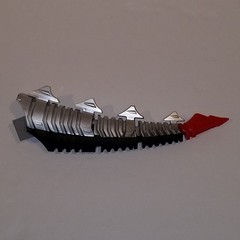 Power Rangers Time Force Q-Rex Quantasaurus Rex Megazord Replacement Tail Part