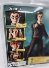 NECA Harry Potter Order of the Phoenix Series 1 Action Figure w/ Wand & Base NEW