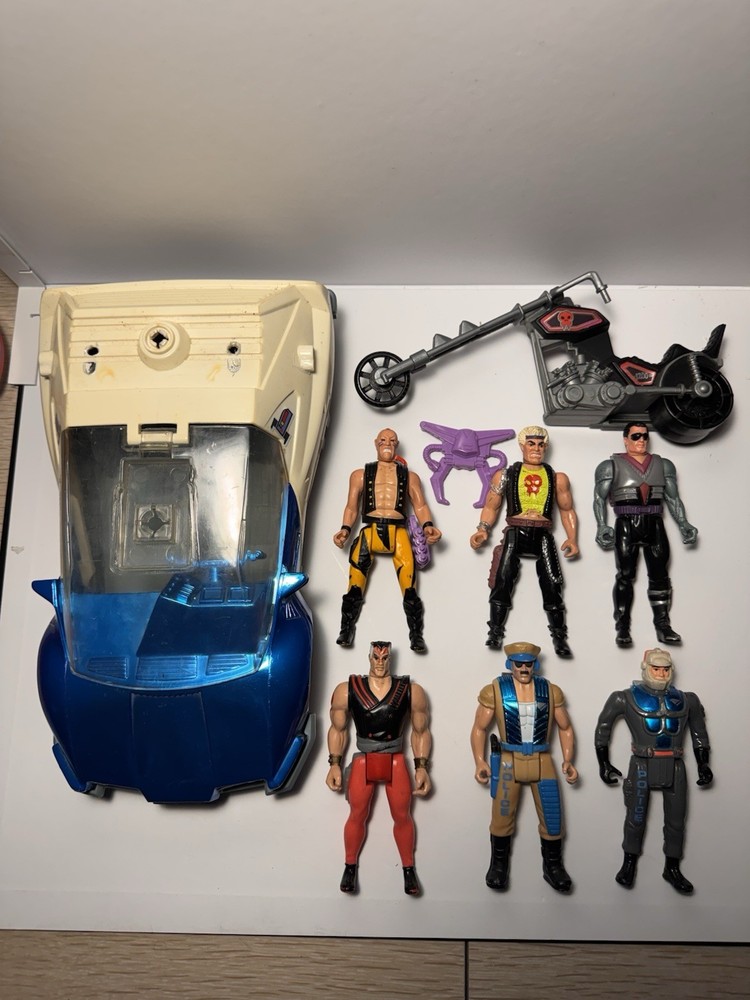 Robocop Ultra Police Action Figure Lot (1988, Kenner, Orion, Vehicles)