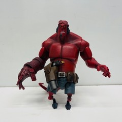 Hellboy (No Horns) Animated Deluxe Action Figure Gentle Giant 2007 loose 6 in.