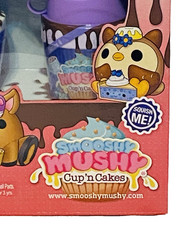 Smooshy Mushy Cup’n Cakes Set of 3 in Series 4 Scented Purple Blue NIB