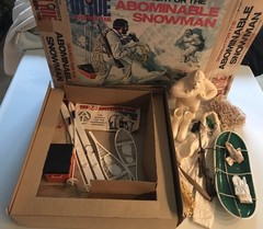 1964 1973 Hasbro GI Joe Adventure Team Search for Abominable Snowman w/ Box 7430
