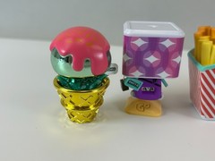 Oh! My Gif Mini Figure Shady Ninja Fries Hedgehog Lot of 6 Internet Meme Toys