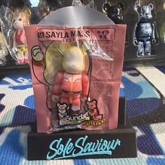 Bearbrick Gundam Sayla Mass EFSF #14 70% PEPSI MIB MEDICOM KEYCHAIN MINI FIG…