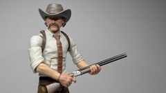1:12 custom painted Steel Marshall, GI JOE, Cowboy, head sculpt