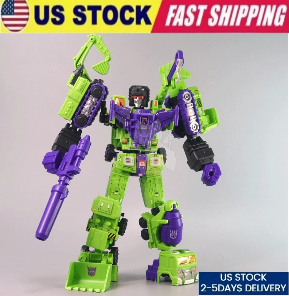Blokees Transformers Defender Ver Devastator Constructicons Combiner 6in1 Models