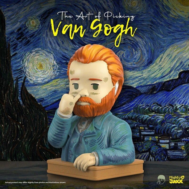 The Art of Picking / Van Gogh by Po Yun Wang 7.1 Inch Vinyl Art Statue