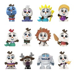 Doorables Olaf Presents Collection Peek, Collectible Blind Bag Figures, Kids Toy