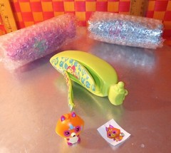 Bananas lot of 3 sub sets, pink+blue+green, 6″L, 2020, Cepia LLC