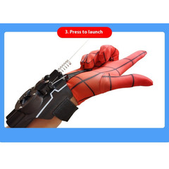 Spider Web Shooter 8ft USB Real Web Slinger and Launcher Toy for Superhero Fans