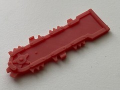 M.A.S.K Parts BULLDOG sawblade Repro mask