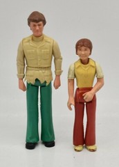 Father & Teenage Daughter From Dollhouse Decorator Set Fisher-Price