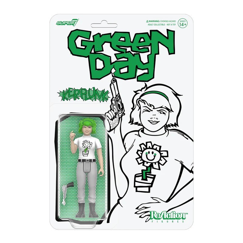 Green Day Kerplunk Girl Super7 Reaction Action Figure