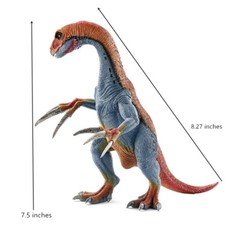 Jurassic Dinosaur Realistic Model 8.27″ Therizinosaurus Figure Kid Dino Toy Gift