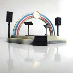 Custom Cantina Bandstand for 3.75 inch (1:18) Scale Action Figure
