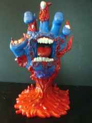 JIM PHILLIPS 1985 ART HAND Custom Kidrobot Santa Cruz Screaming Hand Figure