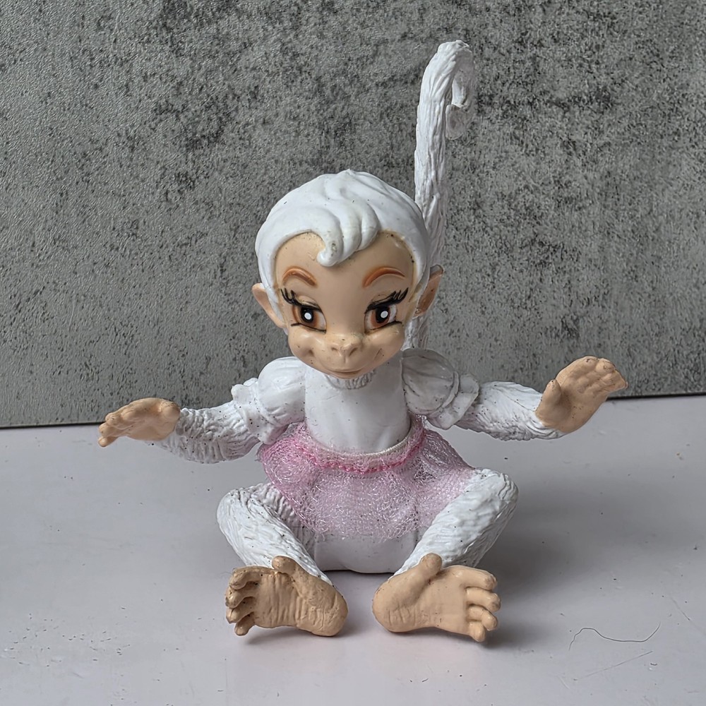 2007 Barbie Island Princess Tallulah Monkey PVC Vinyl Figure Wearing Tutu 3”