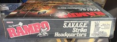 Coleco Rambo’s SAVAGE Strike Headquarters SEALED and UNOPENED-NM Box Condition