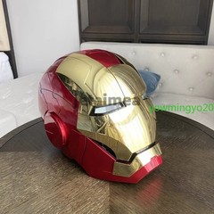 US1:1 Iron Man MK5 Jarvis Deformable Voice Control Wearable Helmet Electroplated