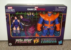 Psylocke Thanos Target Exclusive Marvel Legends Gamerverse 2 Pack Capcom MISB