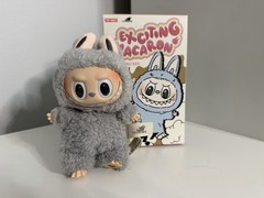 POP MART Labubu The Monsters Exciting Macaron Series Plush Dolls – Sesame Bean