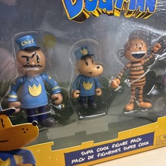 Sealed Dog Man SUPA COOL FIGURE PACK Set of 5 Lil Petey Chief Flippy Jakks
