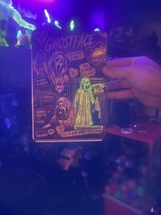 Custom GLOW In The Dark Ghostface Figure