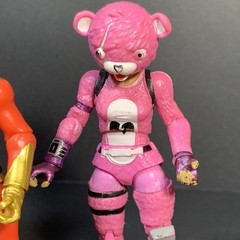 Fortnite 4″ Action Figure Lot Of 3 Cuddle Team, Joltara, Omega – No Accessories