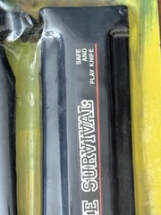 Vintage Bootleg Rambo Toy Jungle Knife New Sealed 80s