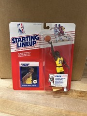 Starting Lineup Kareem Abdul-Jabbar NBA 1988 Action Figure & Card. Box 313